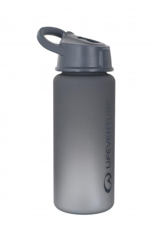 Butelka treningowa Lifeventure Flip-Top Water Bottle 750 ml – szara