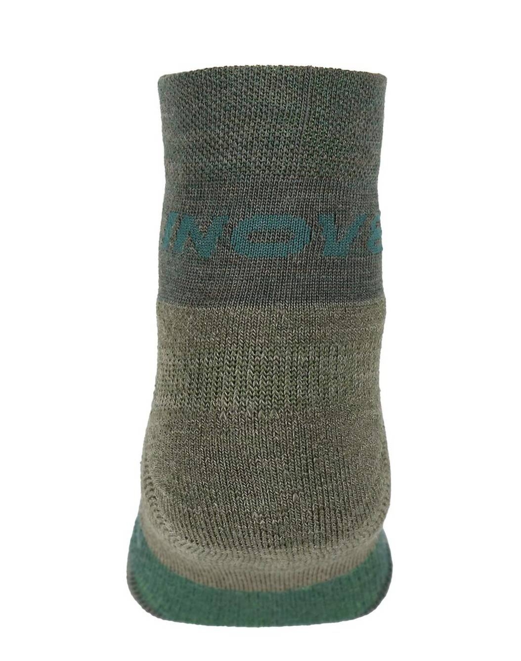 Skarpety merino Inov-8 Merino Mid – dark green/melange