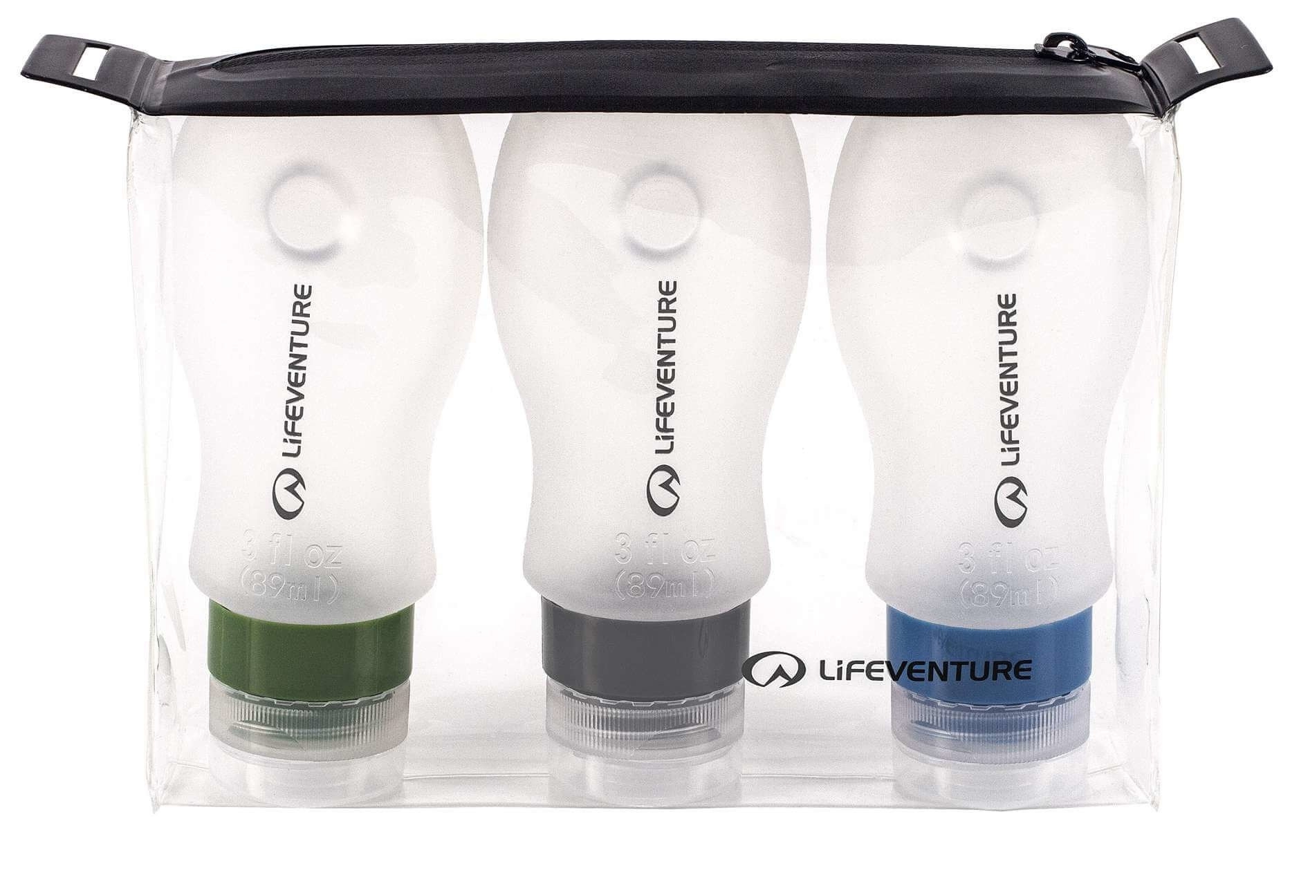 Pojemniki na płyny Lifeventure Silicone Bottle Set