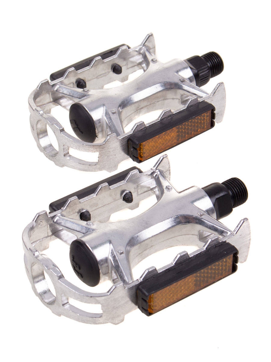 Pedały MTB MJP-932 aluminiowe srebrne