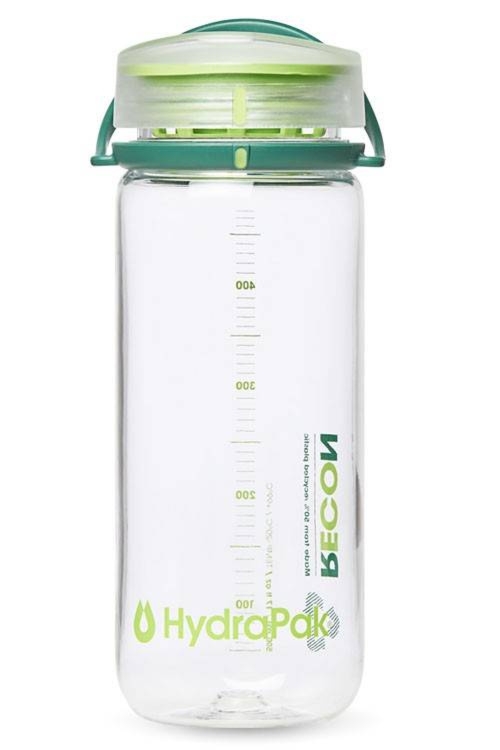 Ekologiczna Butelka HydraPak Recon 500ml – Clear/ Evergreen & Lime