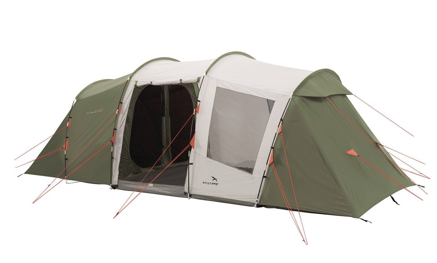 Namiot rodzinny 6 – osobowy Easy Camp Huntsville Twin 600 – rustic green
