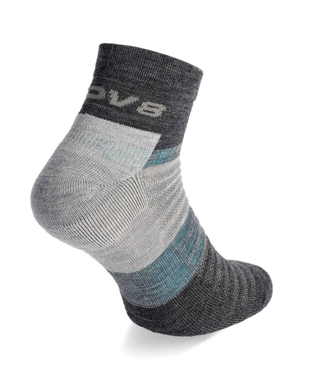 Skarpety merino Inov-8 Merino Mid Sock – grey melange