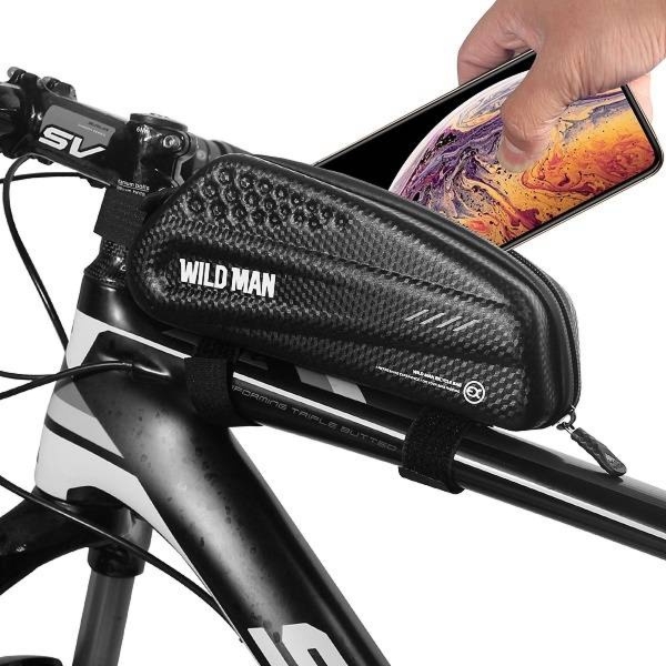 Sakwa na ramę roweru Wildman EX – Czarna