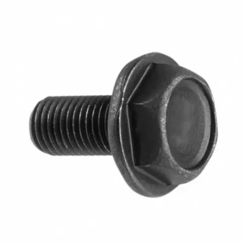 Śruba M 8×1 osi mechanizmu korbowego z kołnierzem