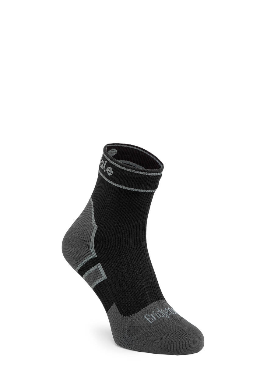 Skarpety Bridgedale StormSock Lt Ankle – black/grey