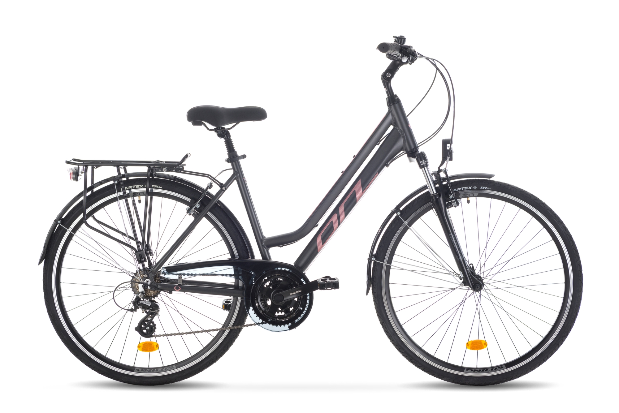 Rower Onilus trekking 28″ NAILA 2.0 damski 19″ grafitowy