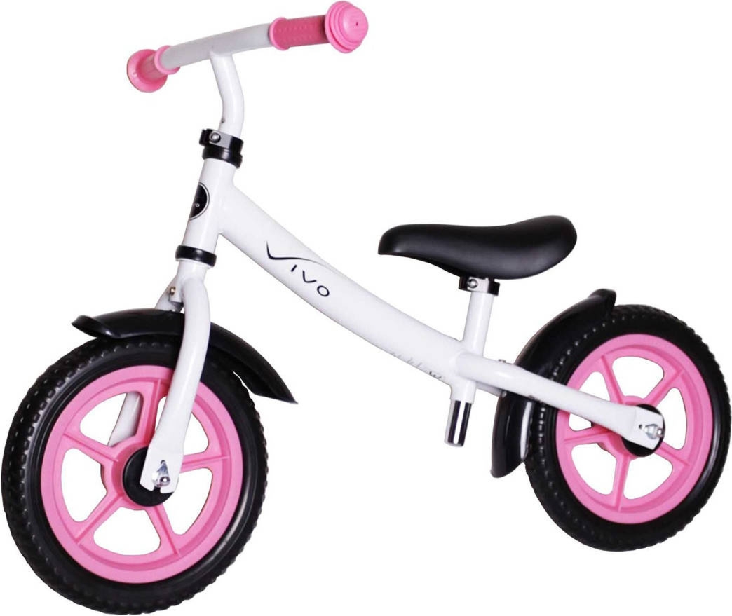 Rowerek biegowy Vivo V4.0 12″ EVA white-pink