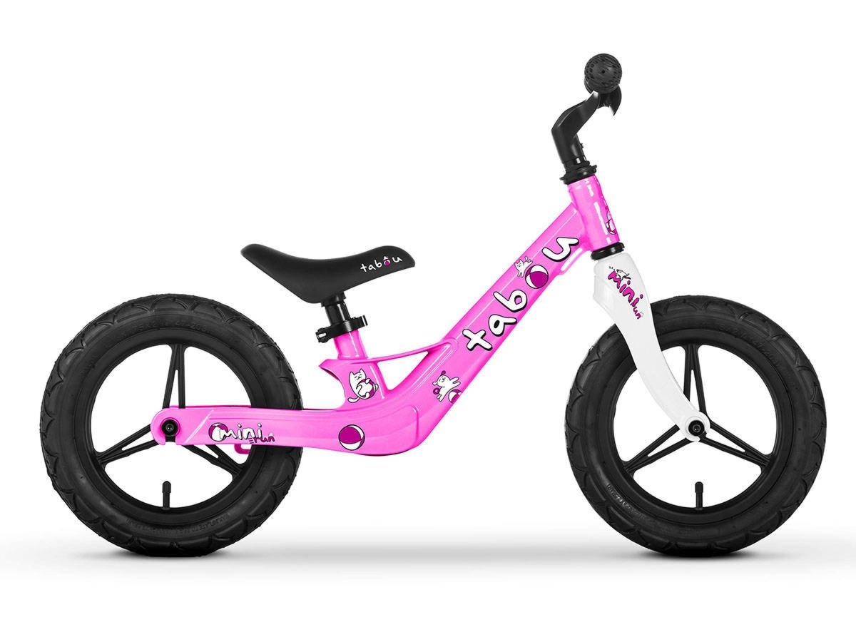 Rower Tabou 12″ MINI RUN pink – purple – white
