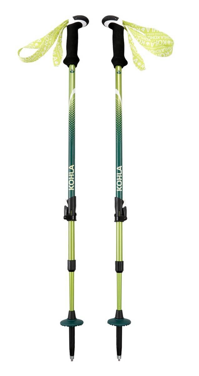 Kije trekkingowe Kohla Evolution Emotion – white/light green + gratis pokrowiec