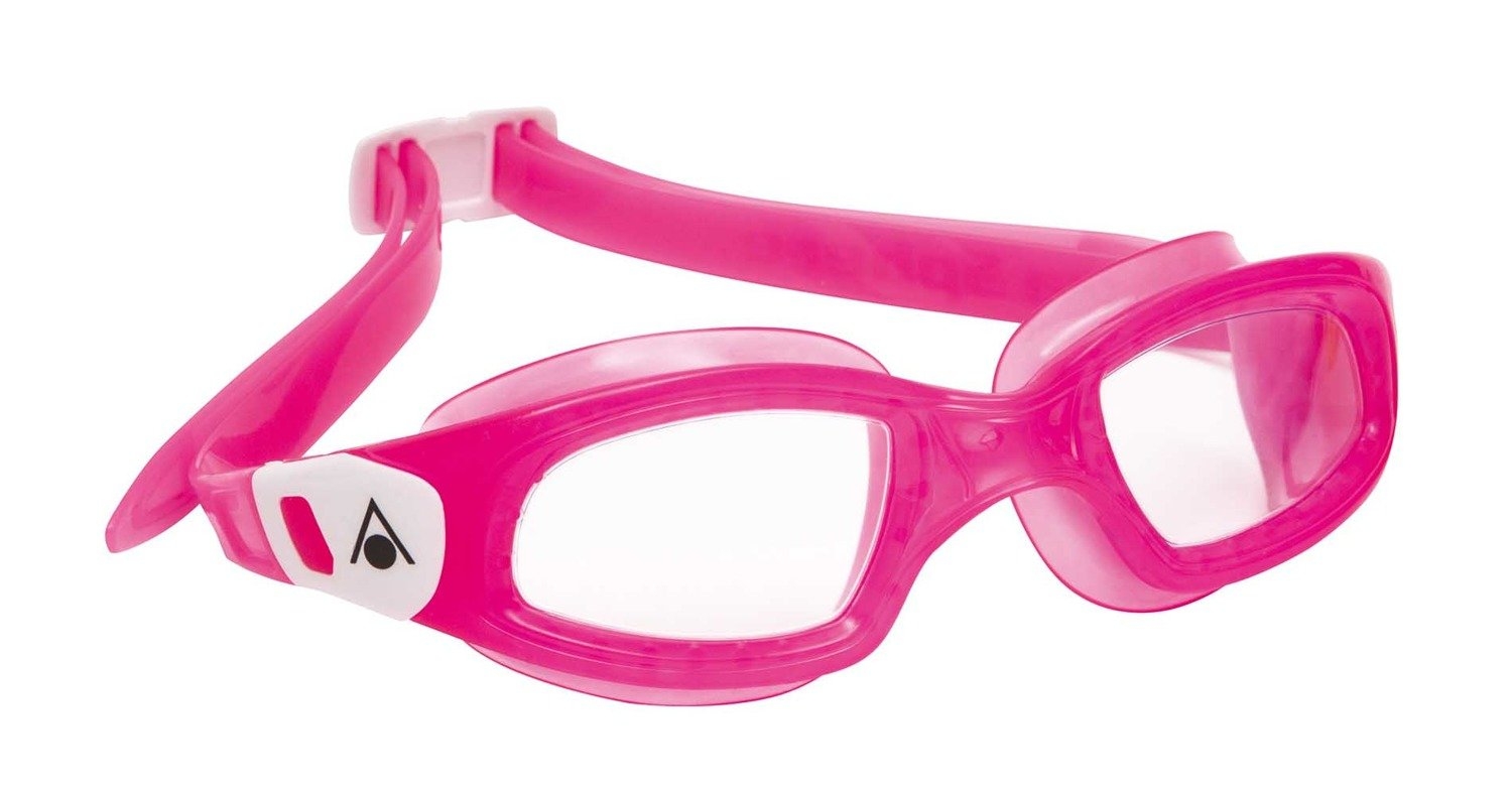 Zdjęcia - Okulary przeciwsłoneczne Aqua Sphere Aquasphere okulary Kameleon kid jasne szkła, pink-white 