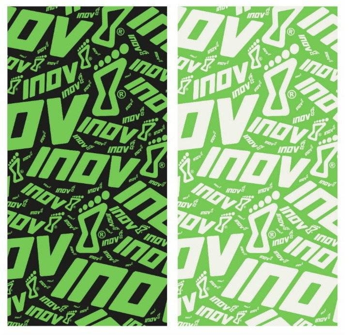 Chusta wielofunkcyjna Inov-8 Wrag 2-pak – green/white