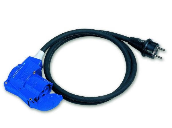 Przedłużacz, adapter Adaptor SCHUKO/CEE90 150 cm – Brunner