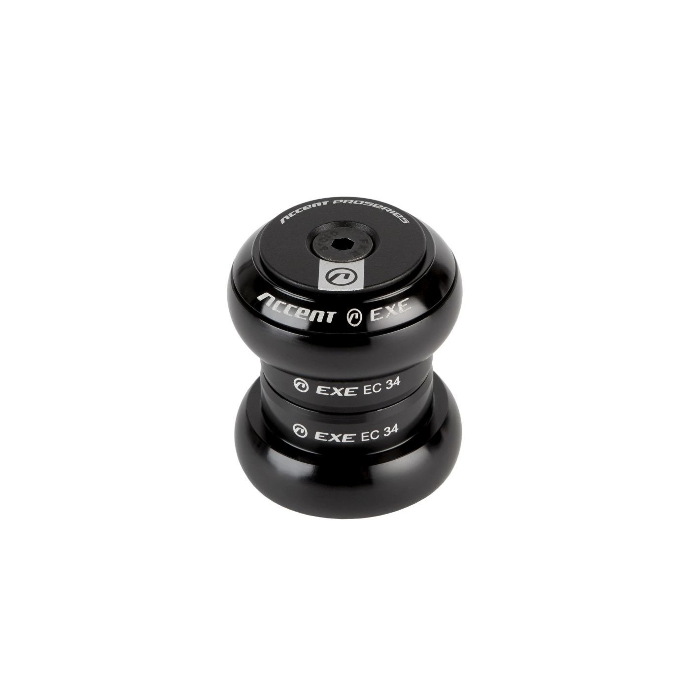 Stery ahead HST-EXE 1-1-8″ EC34-EC34, czarne, łożyska maszynowe