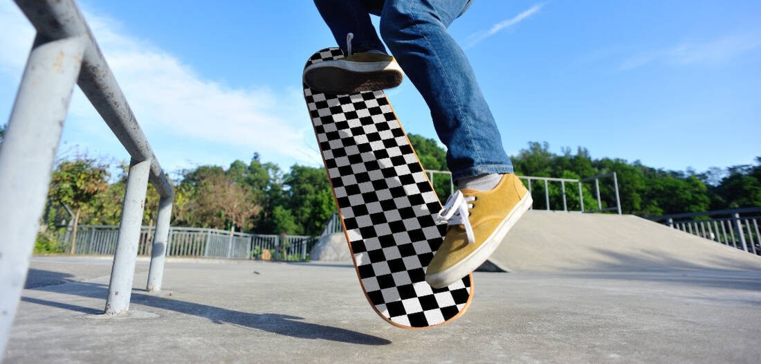 Papier do Deskorolki Jessup Original 9″ Checkered Griptape – szachownica
