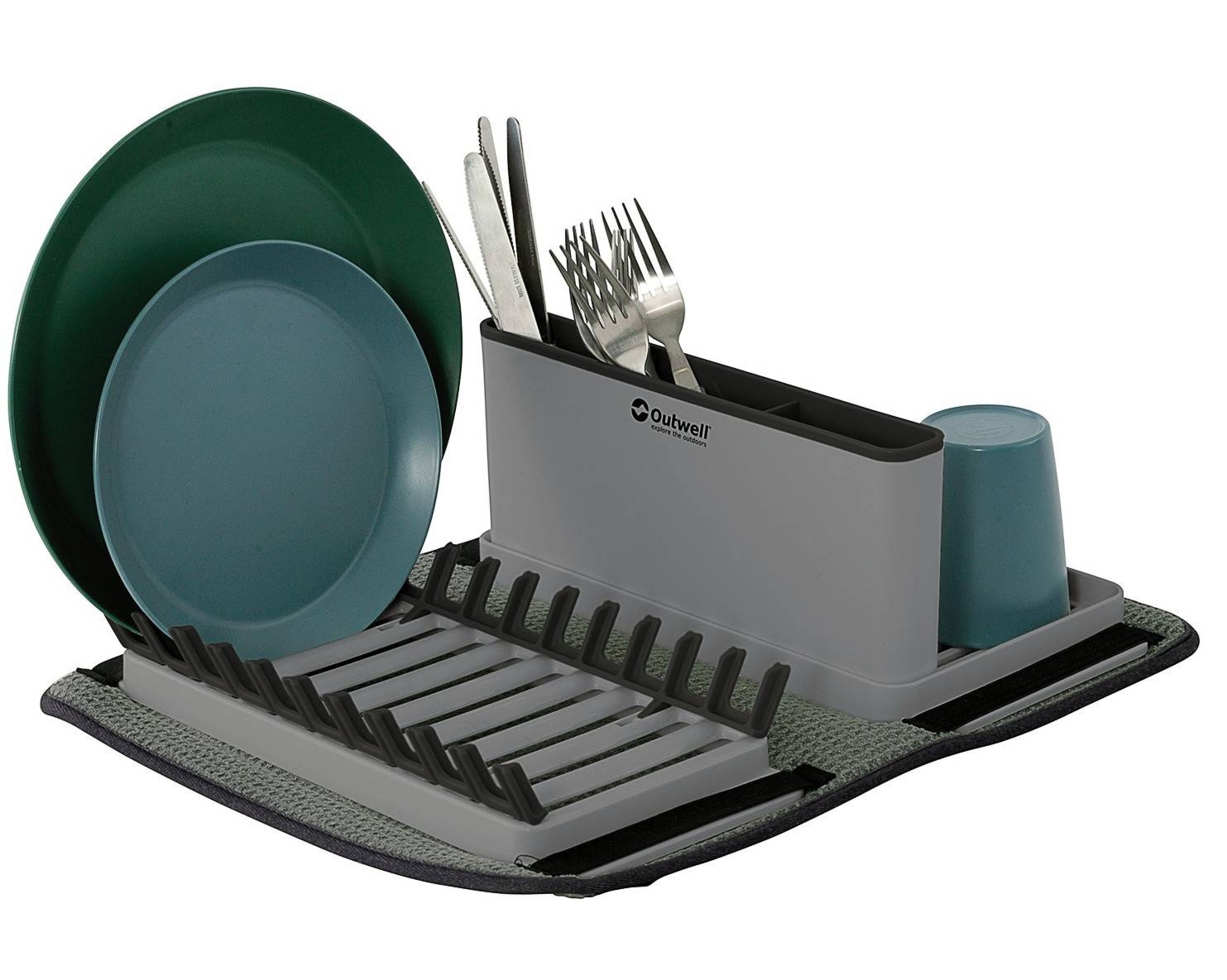 Suszarka Outwell Dunton Foldable Dish Rack w/Sponge Drain