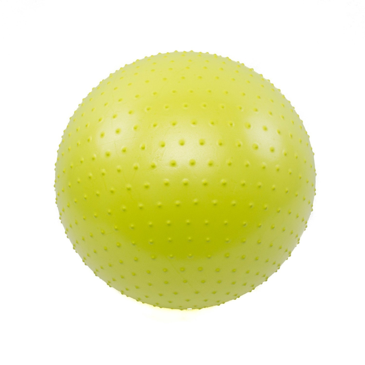 Piłka gimnastyczna z masażem Vivo 65cm lime FA005