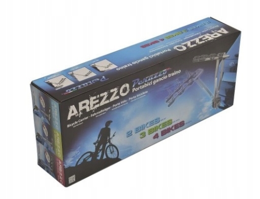 Bagażnik na 2 rowery Peruzzo Arezzo PZ-667 mocowany na hak, odchylany