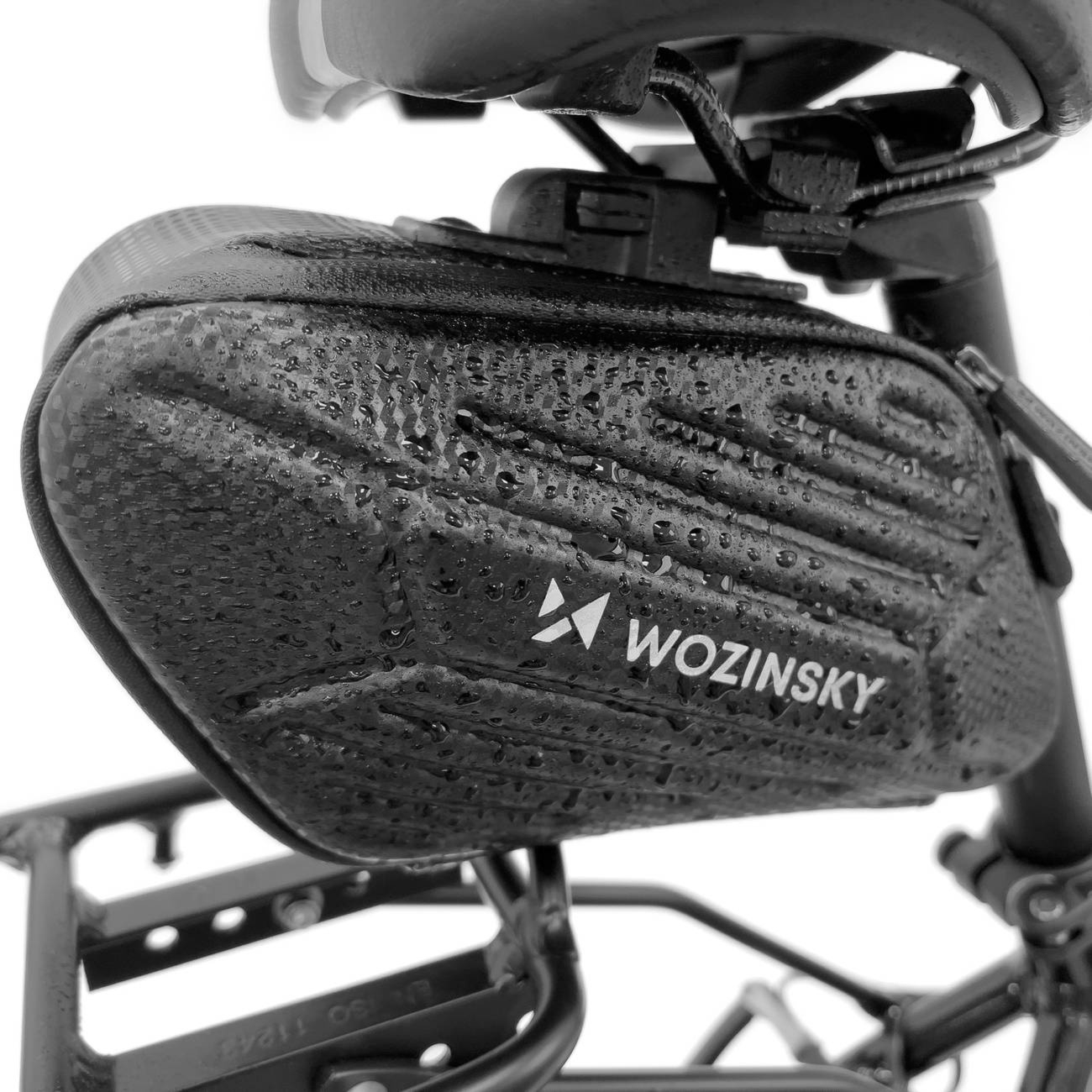 Torba rowerowa pod siodełko 1,5l wodoodporna czarny Wozinsky WBB27BK