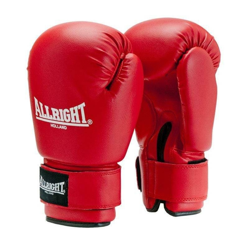 Rękawice bokserskie Allright Training Pro – Czerwone