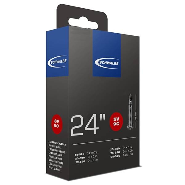Dętka SCHWALBE STANDARD 24×1,10 3/4 18-28×540 (do wózka inwalidzkiego) zawór SV 40mm