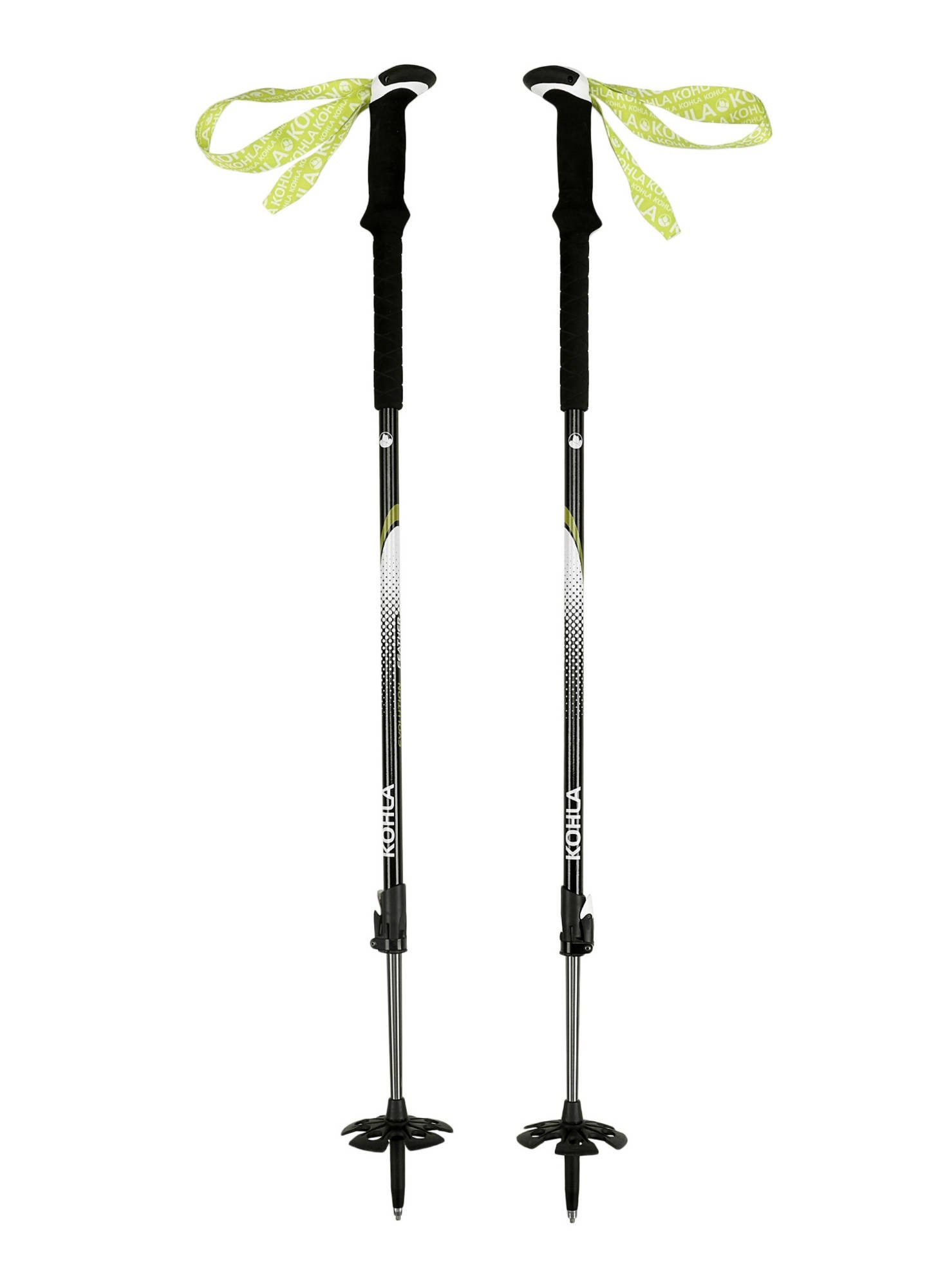 Kije Kohla Evolution Feather – Biało-zielone + Pokrowiec gratis