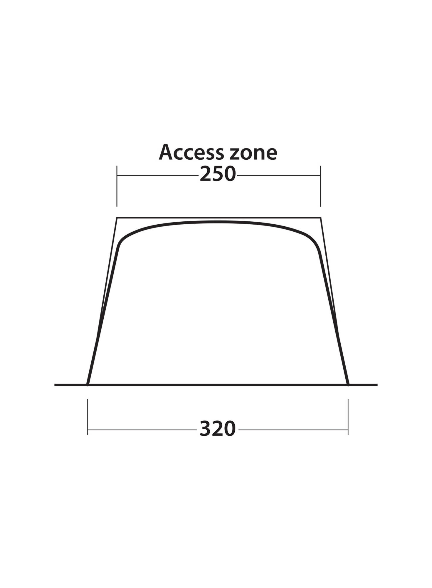 Zadaszenie Outwell Touring Canopy – black/grey