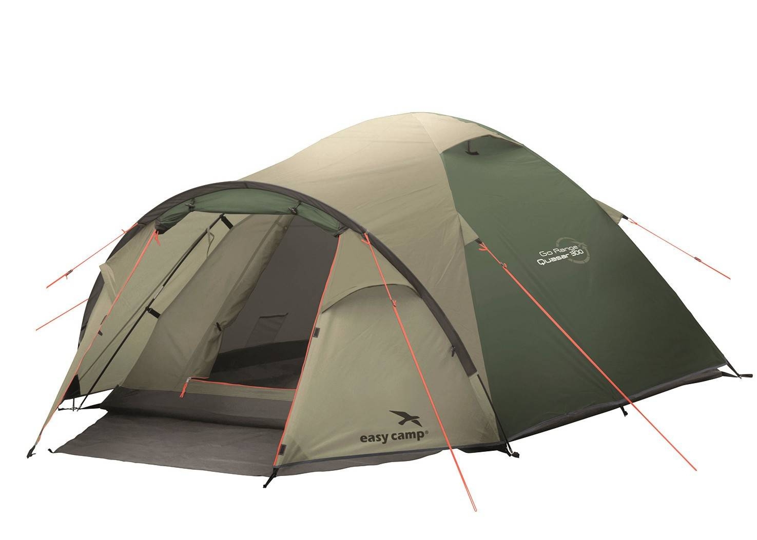 Namiot 3-osobowy Easy Camp Quasar 300 – rustic green