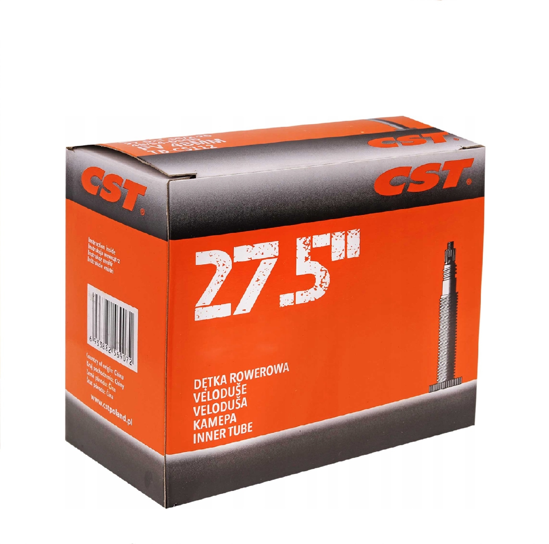 Dętka CST 27,5″ x 2,70-3,00 FV-48mm Presta TB-CS141