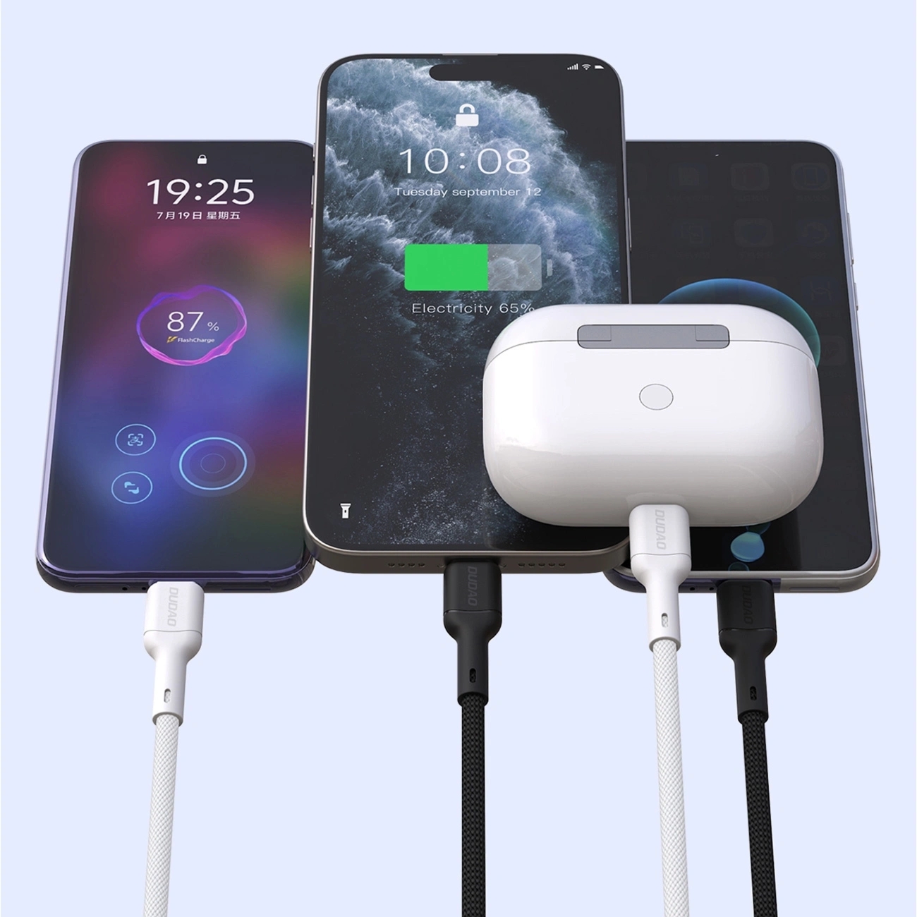 Kabel Dudao L9X 30W USBC – Lightning 2m – biały