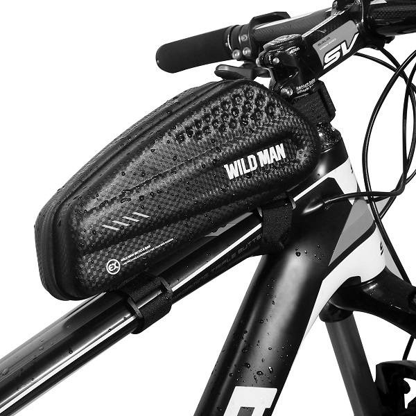 Sakwa na ramę roweru WILDMAN EX uchwyt rowerowy czarna