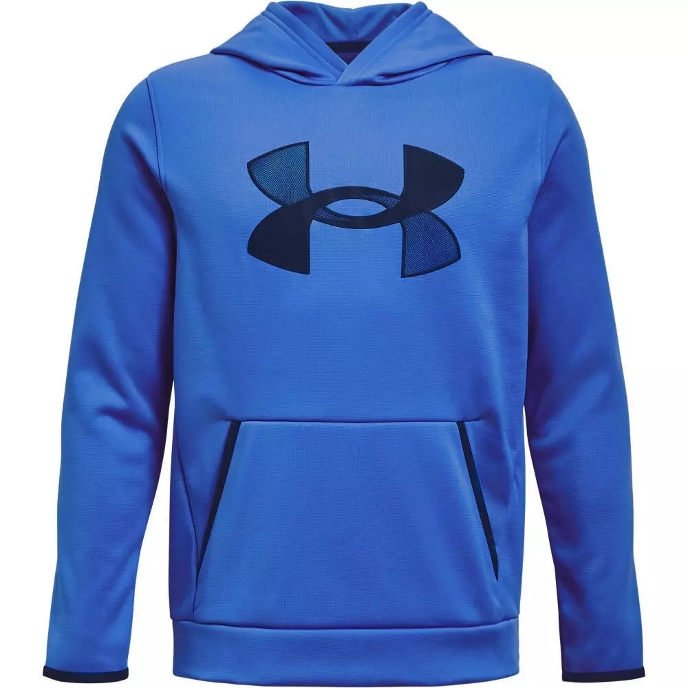 Image of bluza chłopięca under armour fleece hoodie