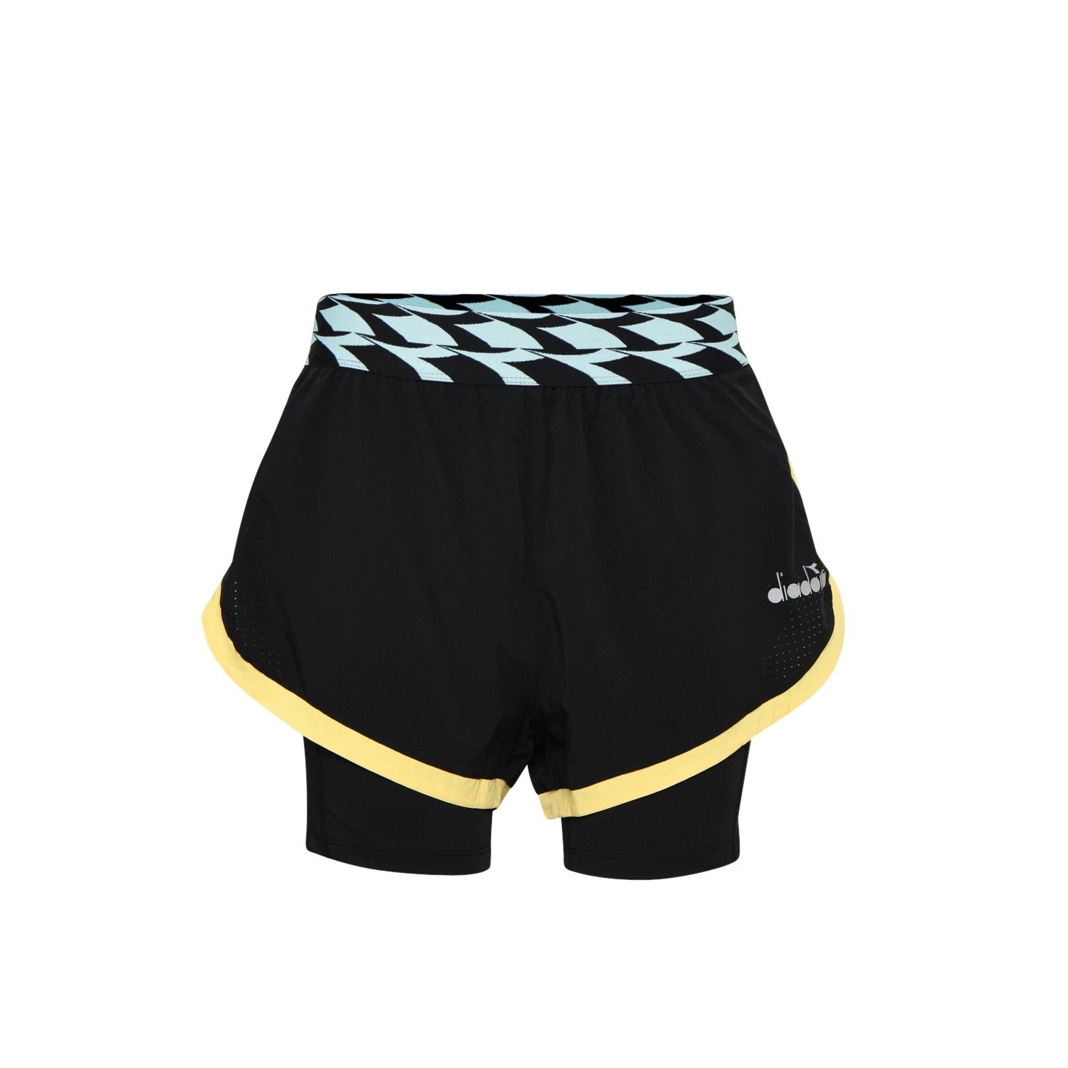 Image of Spodenki krótkie damskie DIADORA L. DOUBLE LAYER SHORTS