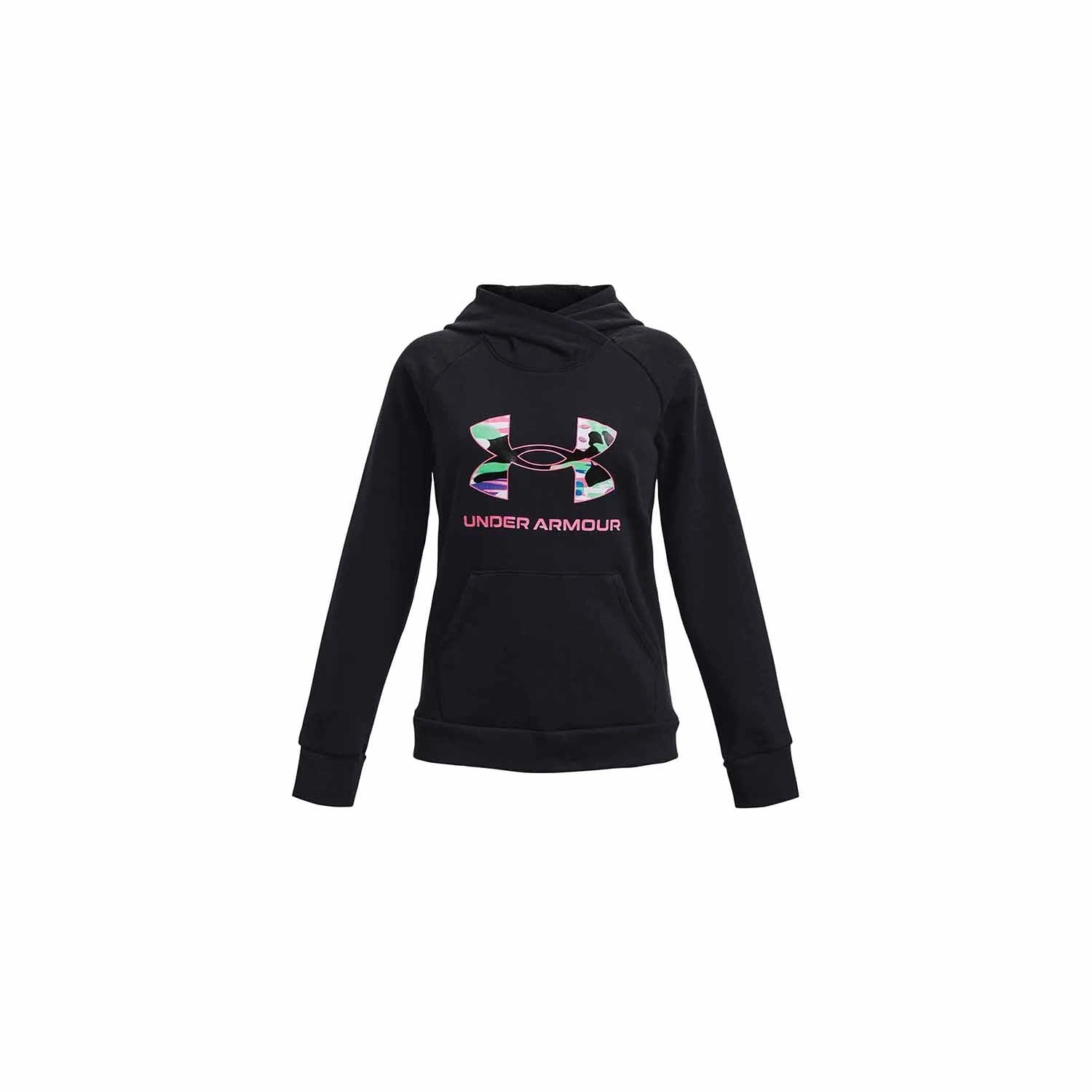 Image of bluza dziewczęca under armour rival fleece bl hoodie