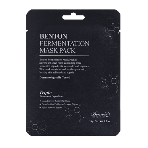 Image of benton odżywcza maska w płacie fermentation mask pack 23g