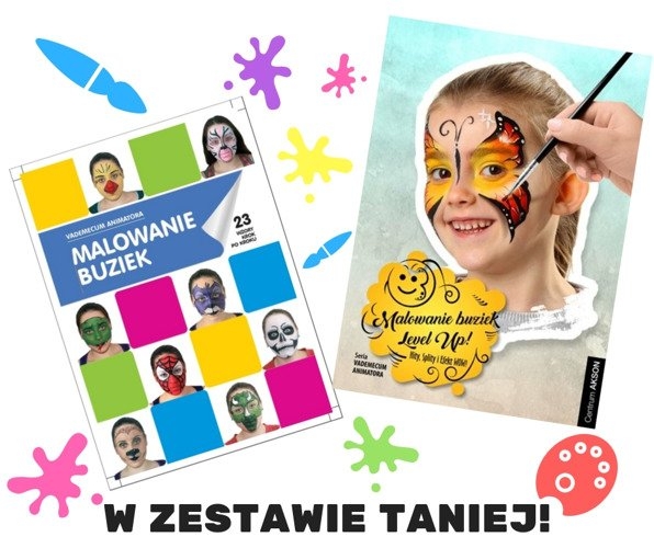 Image of ZESTAW! 2 części Vademecum Animatora - Facepainting