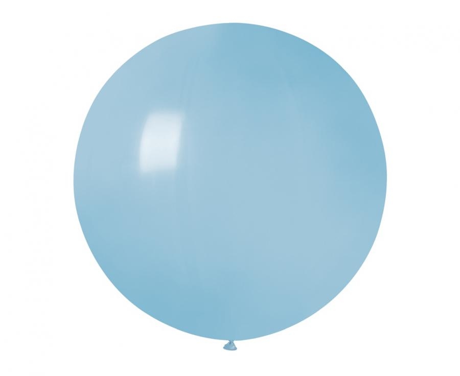 Image of MEGA KULA balon gumowy 0,85 m niebieski delikatny