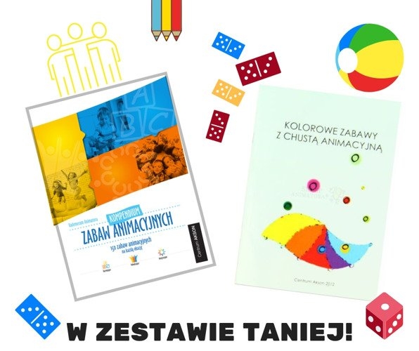 Image of ZESTAW! Vademecum Animatora: Kompendium Zabaw Animacyjnych i Kolorowe Zabawy z Chustą