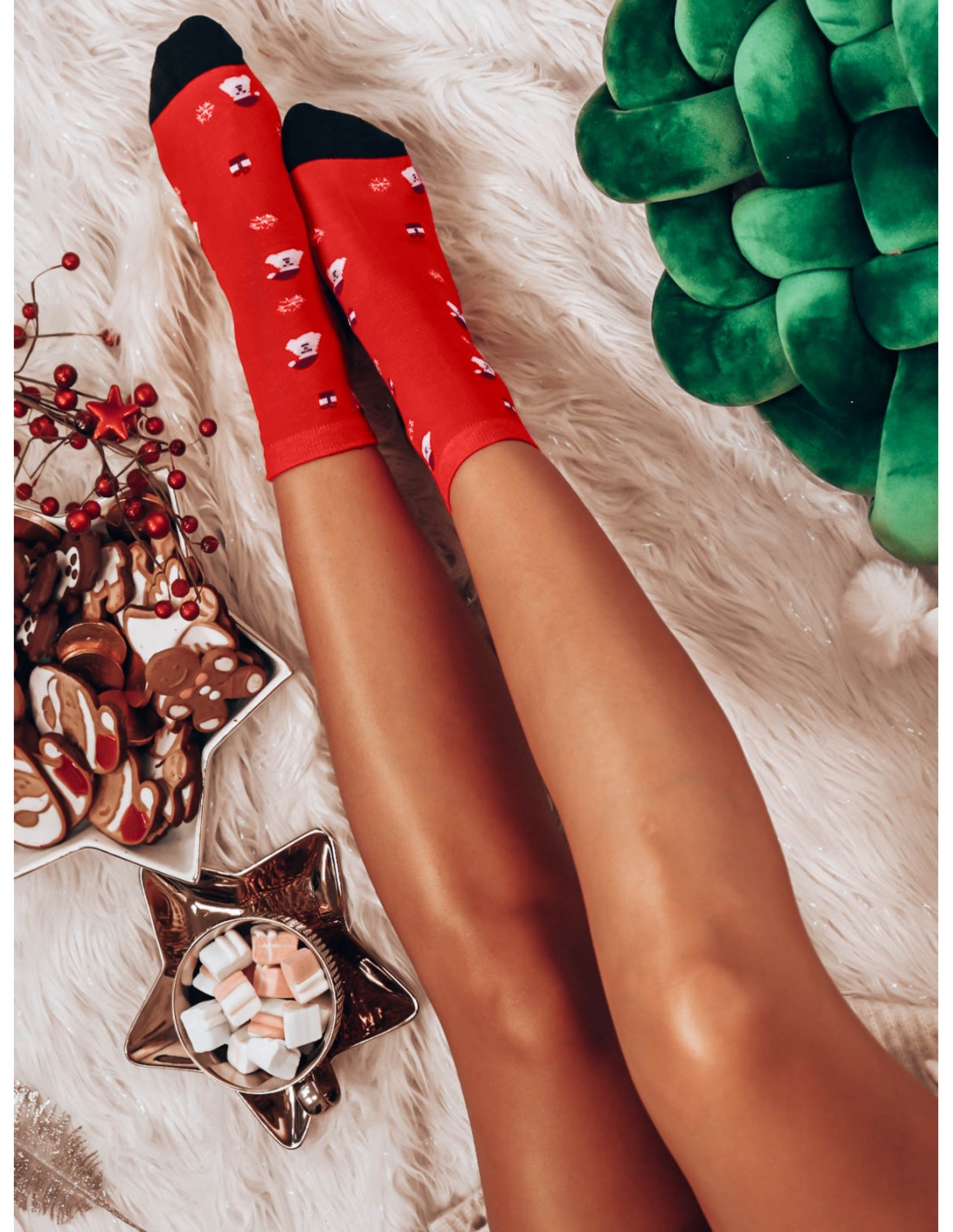 Skarpetki świąteczne SANTA GIFT - wzór 1