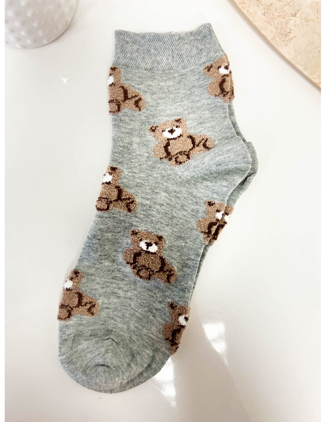 Skarpetki TEDDY - szare