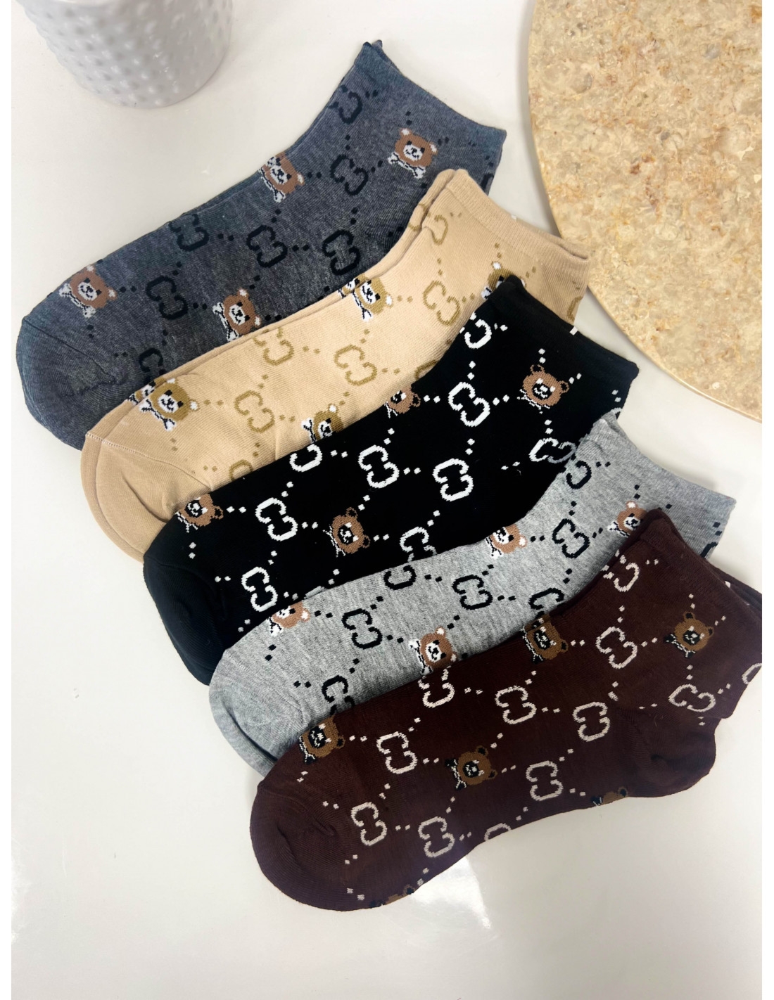 Skarpetki MISIE - wzór 5