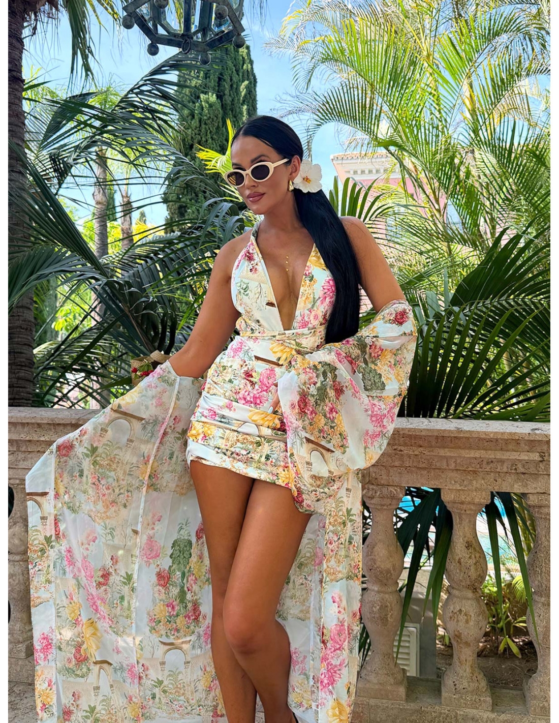 Jednoczęściowy strój kąpielowy monokini HAVI – wzór 2