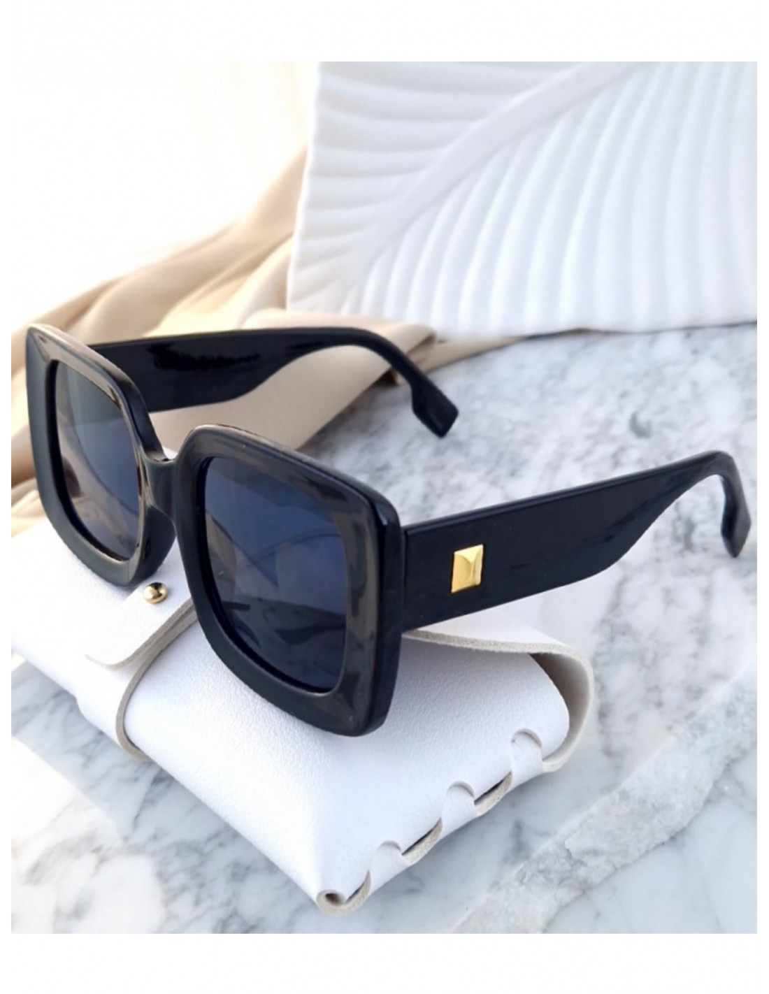 Okulary przeciwsłoneczne Premium - czarne