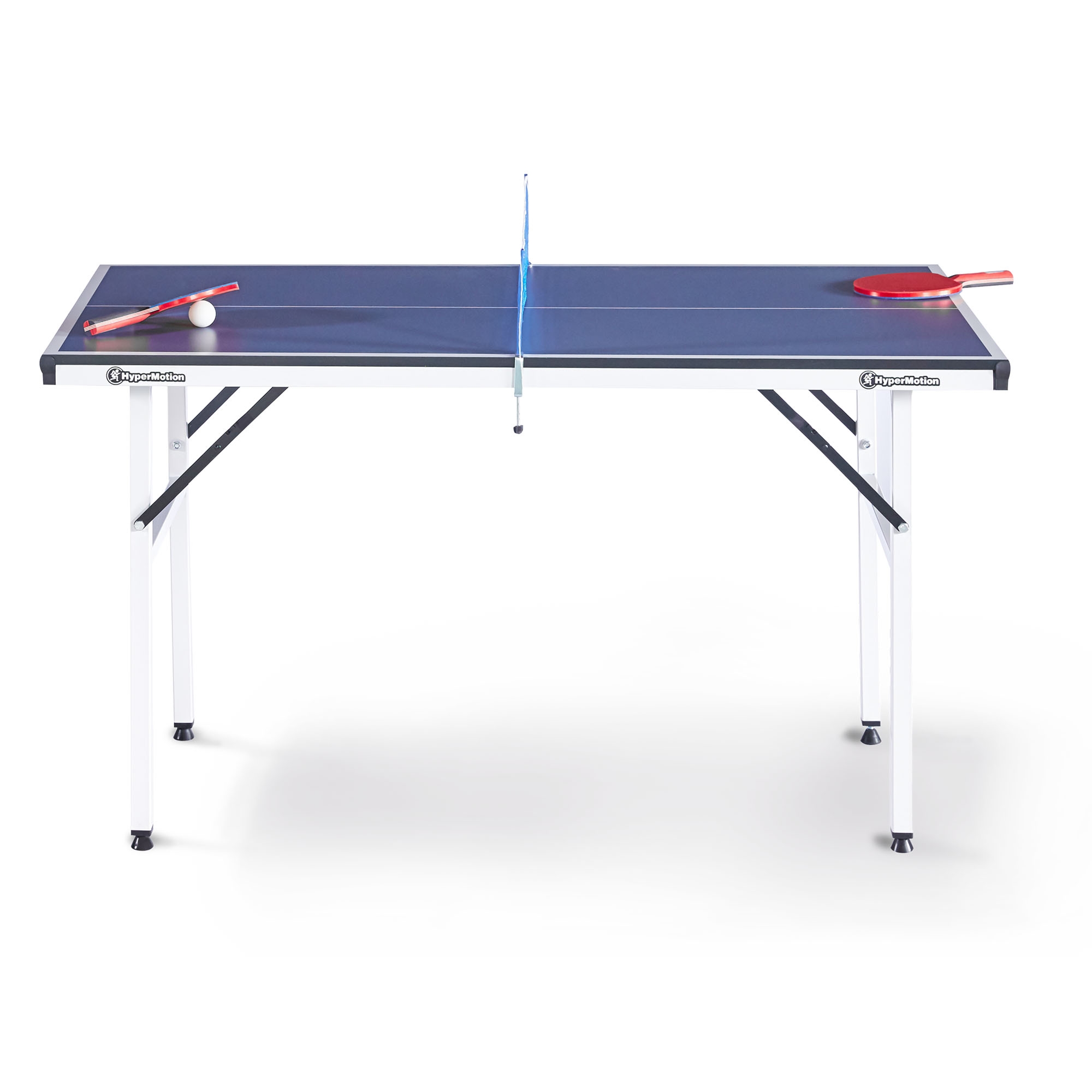 Przenośny, składany stół do ping ponga dla dzieci, Mini tenis stołowy Hyper Motion 137 x 76 x 69 cm