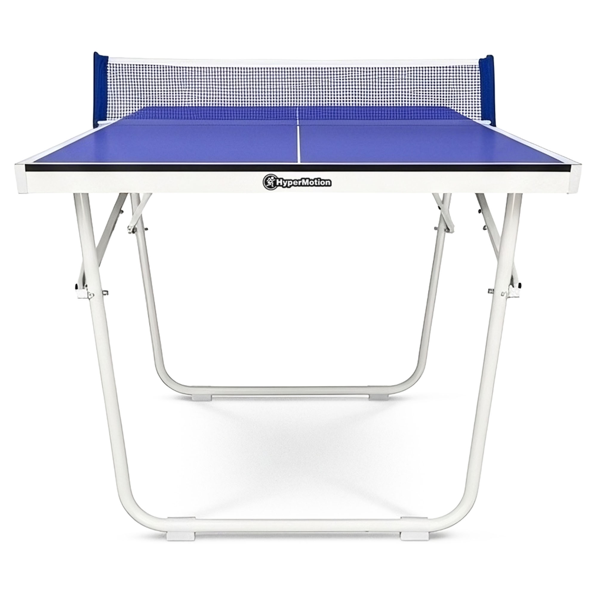 Przenośny, składany stół do ping ponga dla dzieci 136 x 75 x 65,5 cm, Mini tenis stołowy HyperMotion do domowej gry rekreacyjnej
