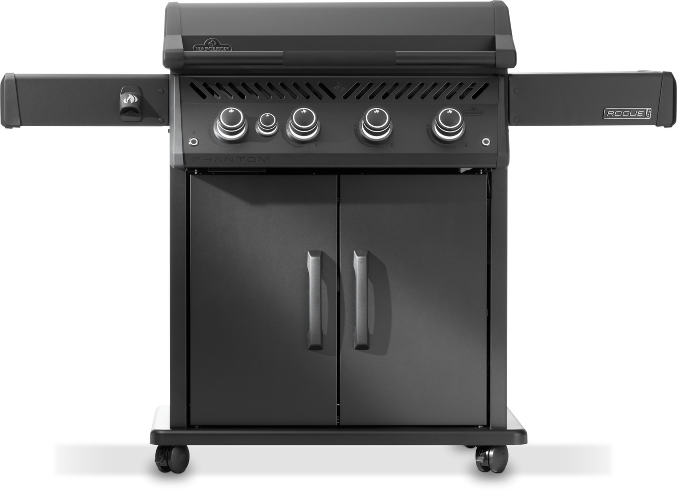 Grill gazowy Napoleon Phantom Rogue PRO Plancha z palnikiem bocznym Sizzle Zone, Czarny Mat (RP30FTSIBPK-PL-PHM) — OFICJALNY SKLEP Napoleon