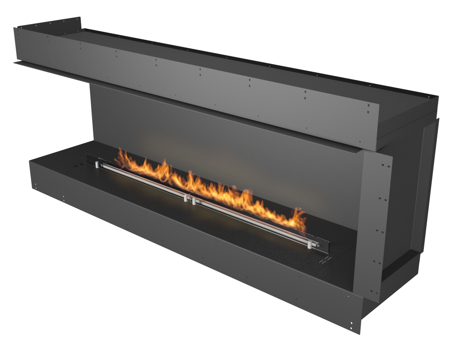 Biokominek Planika FLA 4 1490 mm + Forma 1800 Fireplace  — OFICJALNY SKLEP Planika