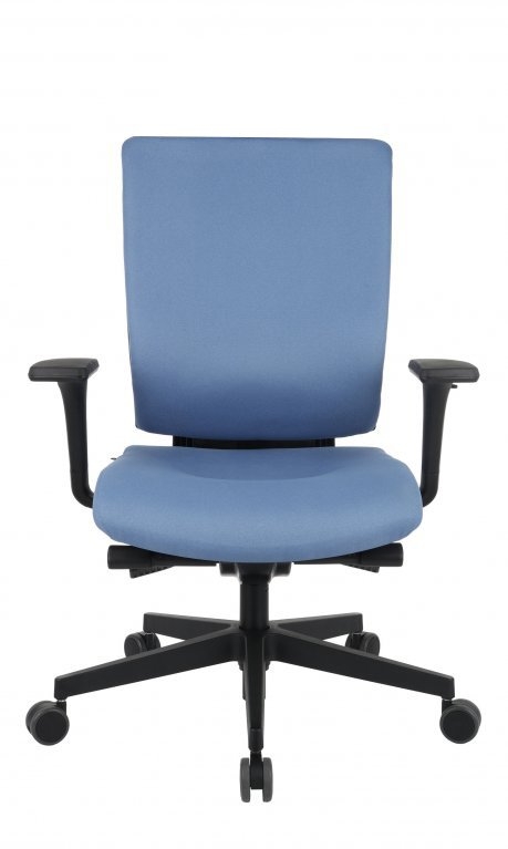 Grospol Fotel biurowy MaxPro BT black tkanina Hygge - 8 kolorów