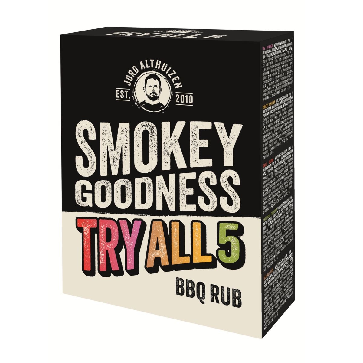 Przyprawa Smokey Goodness Try all 5 box Rubs, 150g Napoleon (11366) — OFICJALNY SKLEP Napoleon