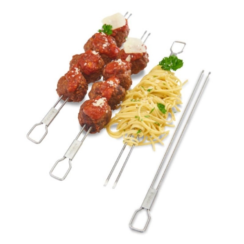 Podwójne szpikulce do szaszłyków - 4 szt. Broil King (64049)